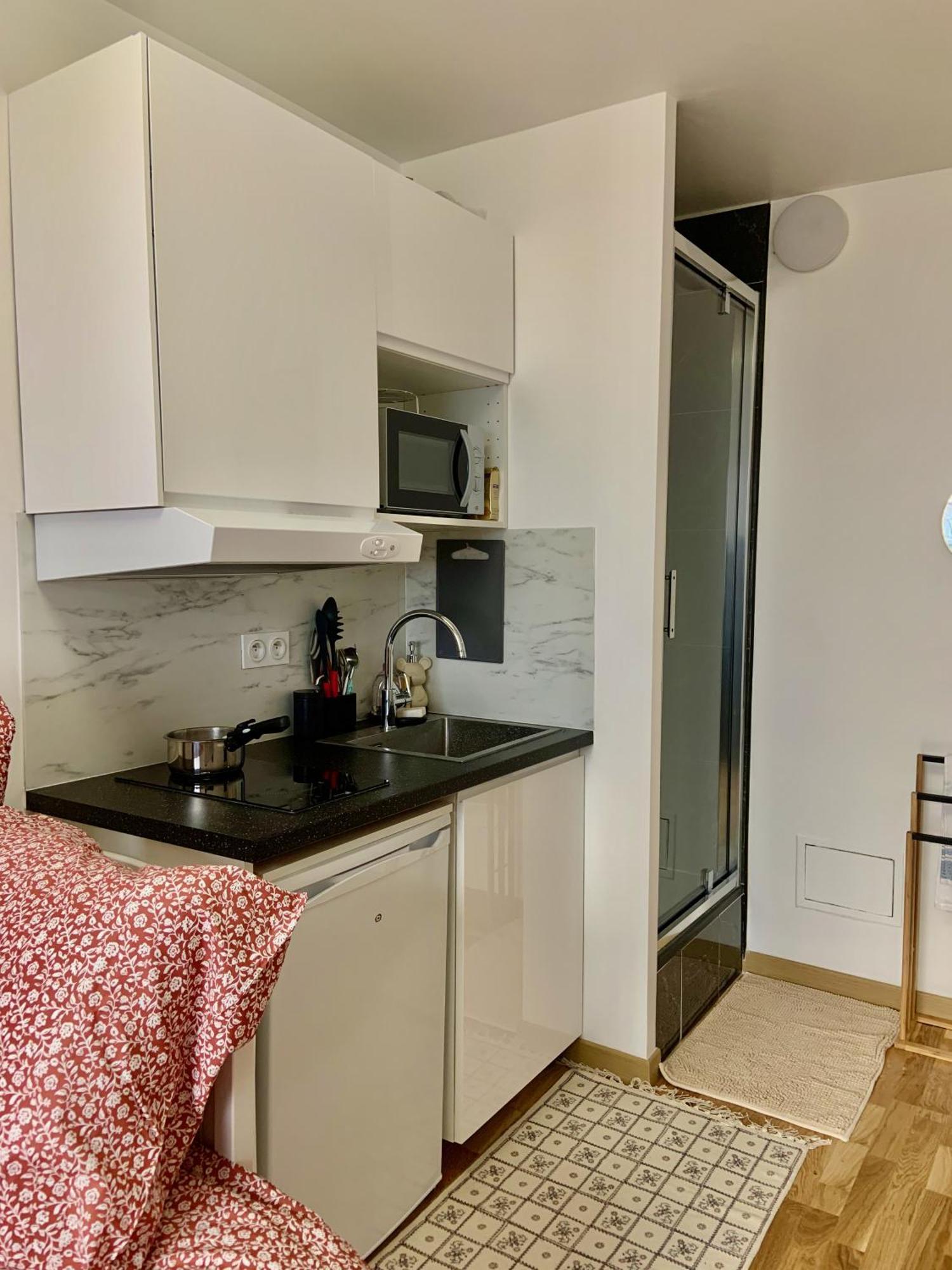 Cosy Studio Trocadero 2 Minute Walk Eiffel Tower Paris Bagian luar foto